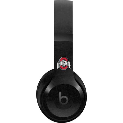 Ohio State University OSU Buckeyes Black Beats Studio Pro Wireless Headphones Skin