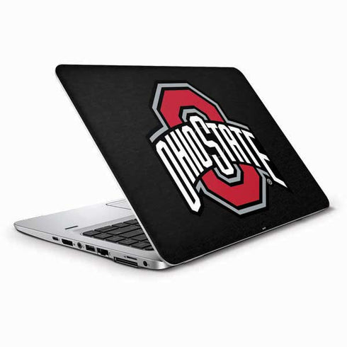 Ohio State University OSU Buckeyes Black HP Elitebook Skin