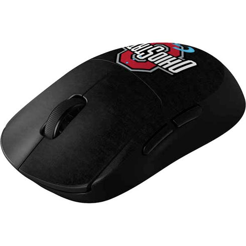 Ohio State University OSU Buckeyes Black G Pro Wireless Gaming Mouse Skin