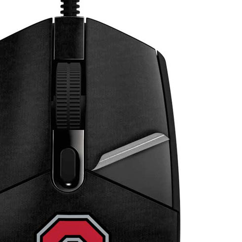 Ohio State University OSU Buckeyes Black G203 Prodigy RGB Wired Gaming Mouse Skin