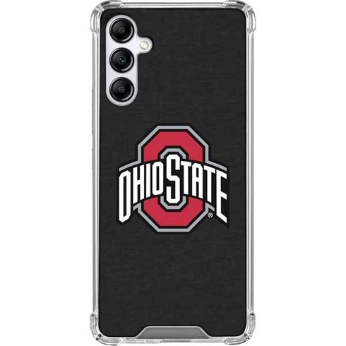 Ohio State University OSU Buckeyes Black Gabb Phone 4 Clear Case