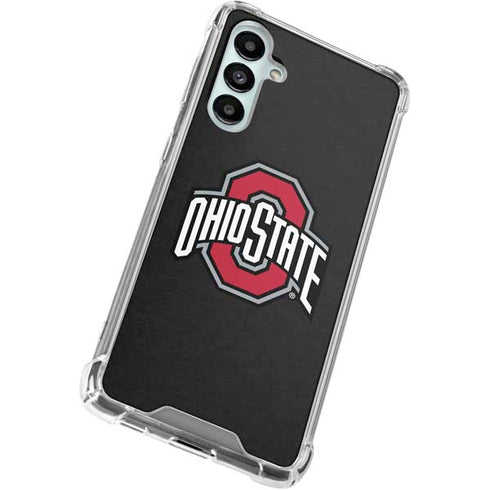 Ohio State University OSU Buckeyes Black Galaxy A16 5G Clear Case