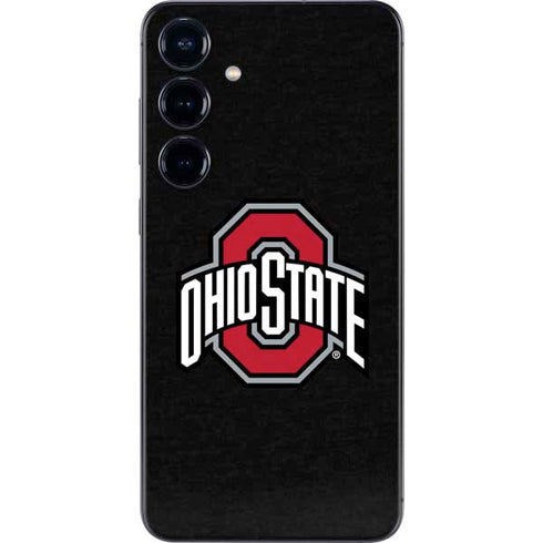 Ohio State University OSU Buckeyes Black Galaxy A16 5G Skin