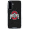 Ohio State University OSU Buckeyes Black Galaxy A36 5G Clear Case