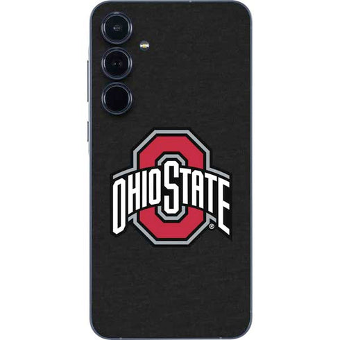 Ohio State University OSU Buckeyes Black Galaxy A36 5G Skin