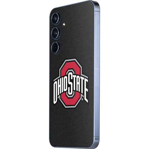 Ohio State University OSU Buckeyes Black Galaxy A36 5G Skin