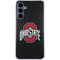Ohio State University OSU Buckeyes Black Galaxy A55 5G Clear Case