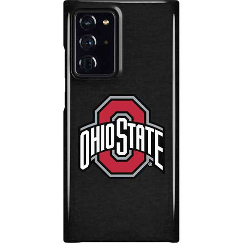 Ohio State University OSU Buckeyes Black Galaxy Cases