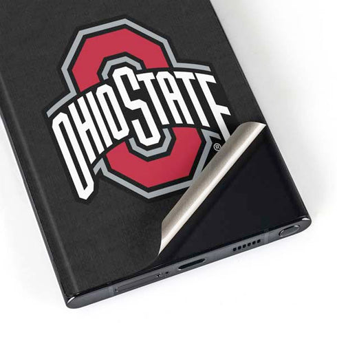 Ohio State University OSU Buckeyes Black Galaxy Skins