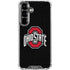 Ohio State University OSU Buckeyes Black Galaxy S26 Clear Case