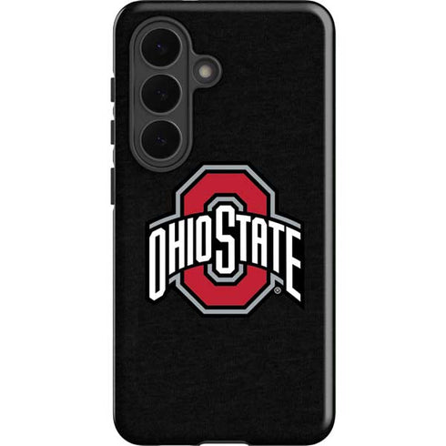 Ohio State University OSU Buckeyes Black Galaxy S26 Plus Impact Case
