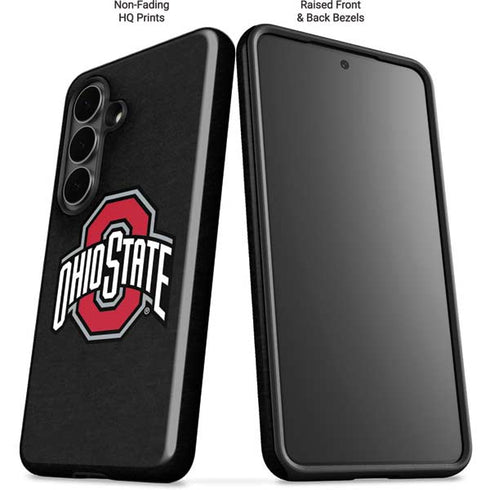 Ohio State University OSU Buckeyes Black Galaxy S26 Plus Impact Case