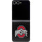 Ohio State University OSU Buckeyes Black Galaxy Z Flip6 Skin