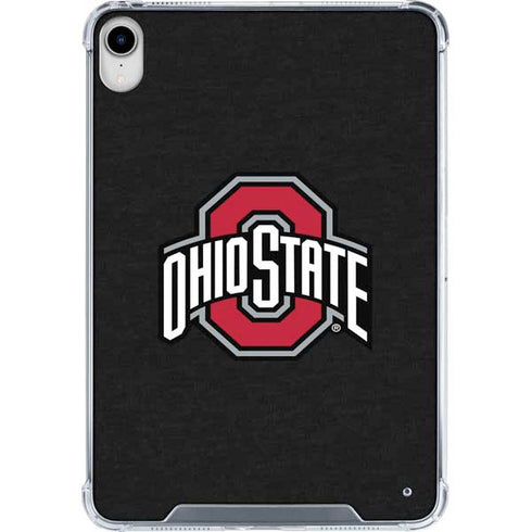 Ohio State University OSU Buckeyes Black iPad 11th Gen (2025) Clear Case
