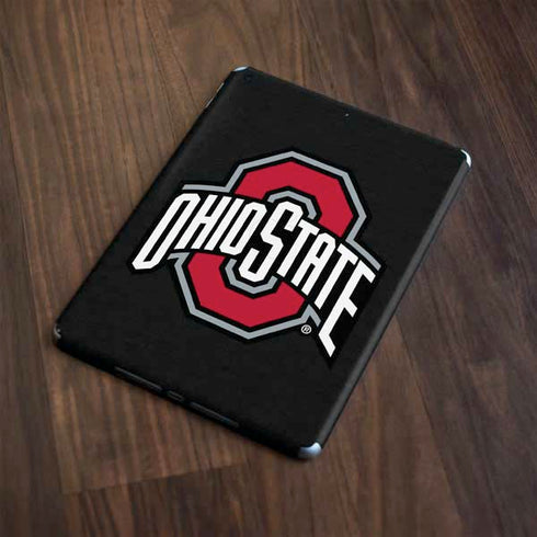 Ohio State University OSU Buckeyes Black Apple iPad Skin