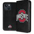Ohio State University OSU Buckeyes Black iPhone 14 Folio Case