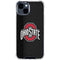 Ohio State University OSU Buckeyes Black iPhone 15 Clear Case