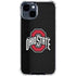 Ohio State University OSU Buckeyes Black iPhone 15 Clear Case