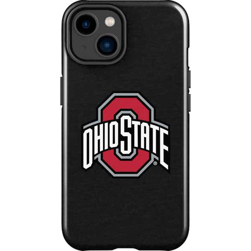 Ohio State University OSU Buckeyes Black iPhone 15 Impact Case