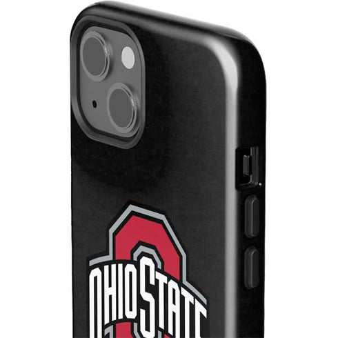 Ohio State University OSU Buckeyes Black iPhone 15 Impact Case