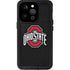 Ohio State University OSU Buckeyes Black iPhone 15 Pro Waterproof Case
