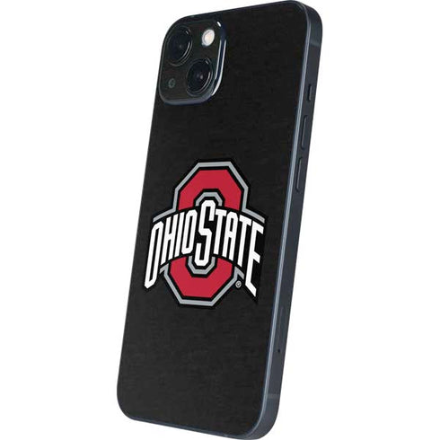 Ohio State University OSU Buckeyes Black iPhone 15 Skin