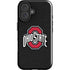 Ohio State University OSU Buckeyes Black iPhone 16 Impact Case