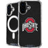 Ohio State University OSU Buckeyes Black iPhone 16 MagSafe Case