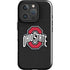 Ohio State University OSU Buckeyes Black iPhone 16 Pro Impact Case