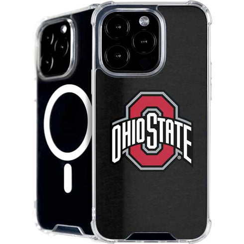 Ohio State University OSU Buckeyes Black iPhone 16 Pro MagSafe Case