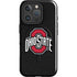 Ohio State University OSU Buckeyes Black iPhone 16 Pro Magsafe Impact Case