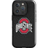 Ohio State University OSU Buckeyes Black iPhone 16 Pro Max Impact Case
