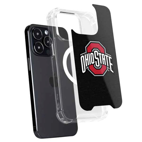 Ohio State University OSU Buckeyes Black iPhone 16 Pro Max MagSafe Case