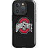Ohio State University OSU Buckeyes Black iPhone 16 Pro Max Magsafe Impact Case