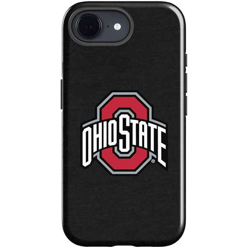 Ohio State University OSU Buckeyes Black iPhone 16e Impact Case