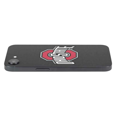 Ohio State University OSU Buckeyes Black iPhone 16e Skin