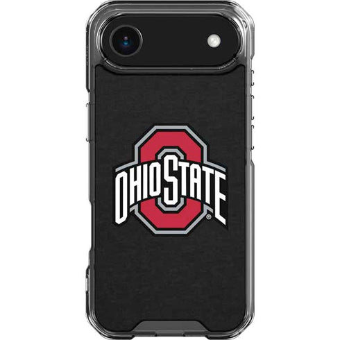 Ohio State University OSU Buckeyes Black iPhone 17 Air Clear Case