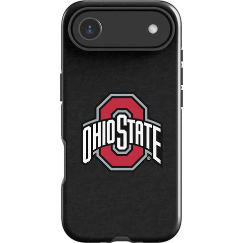 Ohio State University OSU Buckeyes Black iPhone 17 Air Impact Case