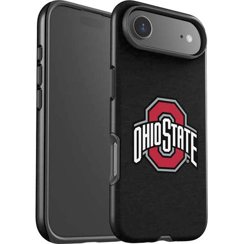 Ohio State University OSU Buckeyes Black iPhone 17 Air Impact Case