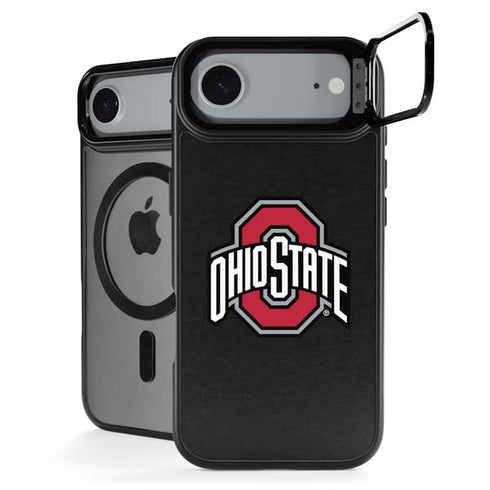Ohio State University OSU Buckeyes Black iPhone 17 Air Kickstand Case