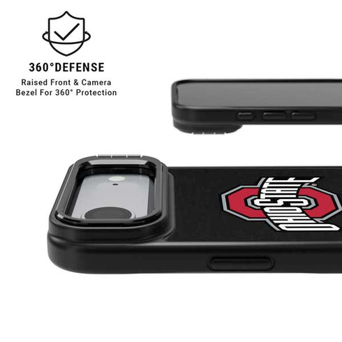 Ohio State University OSU Buckeyes Black iPhone 17 Air Kickstand Case