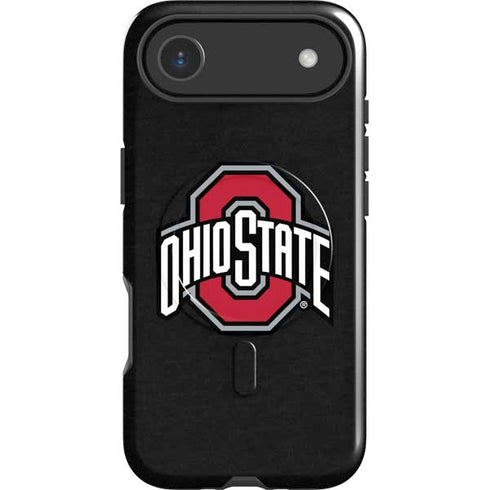 Ohio State University OSU Buckeyes Black iPhone 17 Air Magsafe Impact Case