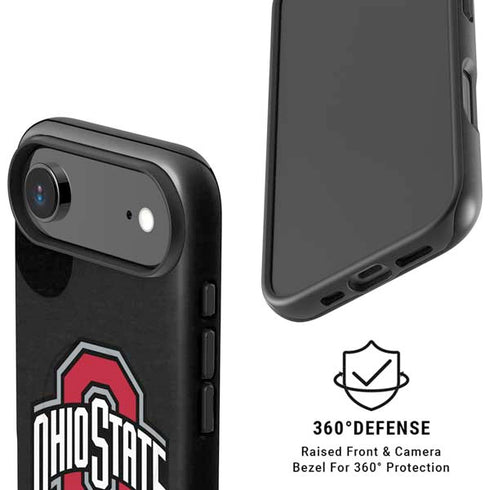 Ohio State University OSU Buckeyes Black iPhone 17 Air Magsafe Impact Case