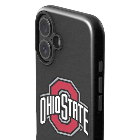 Ohio State University OSU Buckeyes Black iPhone 17 Impact Case