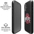 Ohio State University OSU Buckeyes Black iPhone 17 Magsafe Impact Case