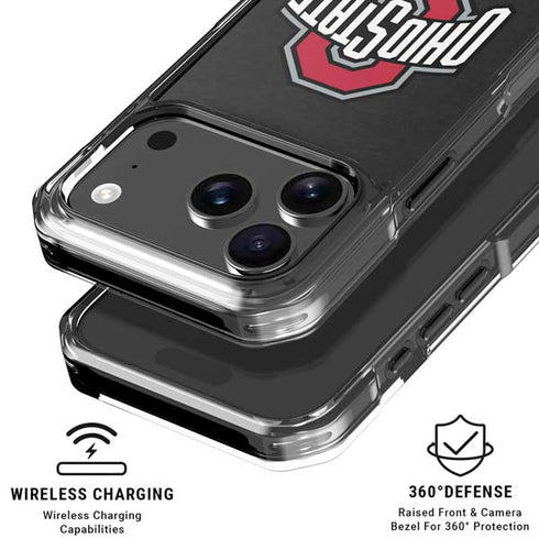 Ohio State University OSU Buckeyes Black iPhone 17 Pro MagSafe Case