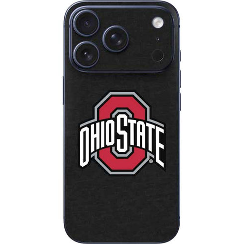 Ohio State University OSU Buckeyes Black iPhone 17 Pro Max Skin