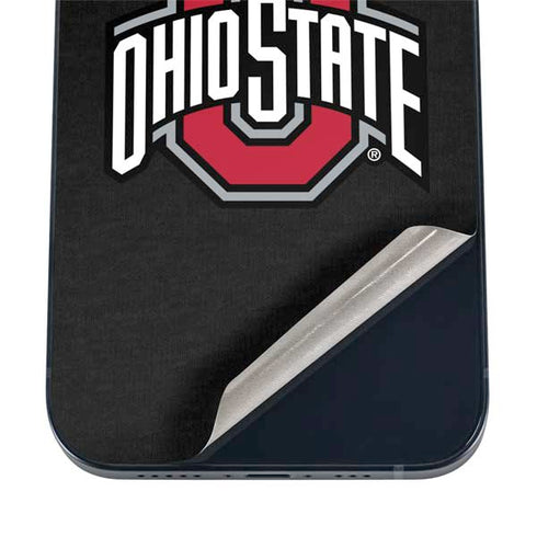 Ohio State University OSU Buckeyes Black iPhone 17 Pro Skin
