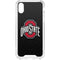 Ohio State University OSU Buckeyes Black iPhone XS Clear Case