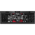 Ohio State University OSU Buckeyes Black K95 RGB PLATINUM Mechanical Gaming Keyboard Skin